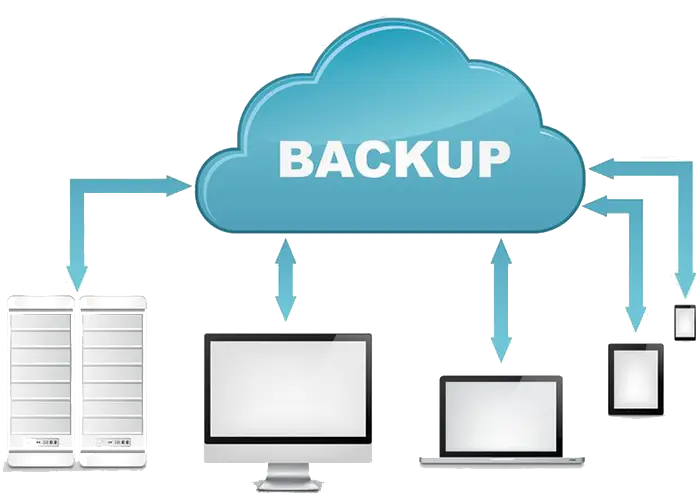 Cloud Backup Technology Concept