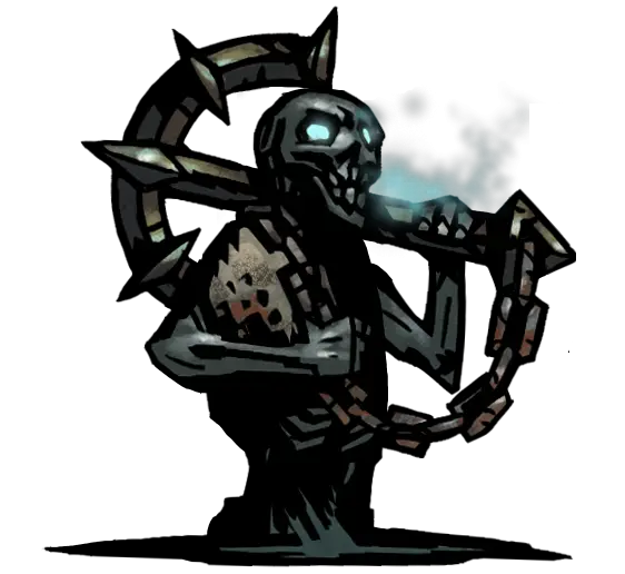 Dark Skeleton with Weapon