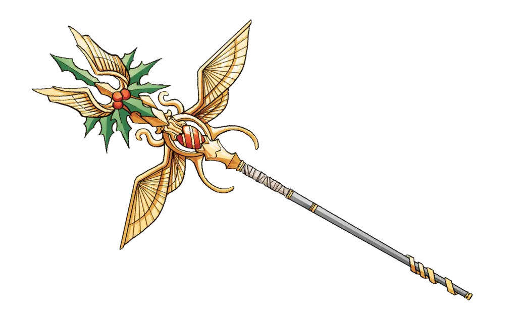 Golden Magic Staff