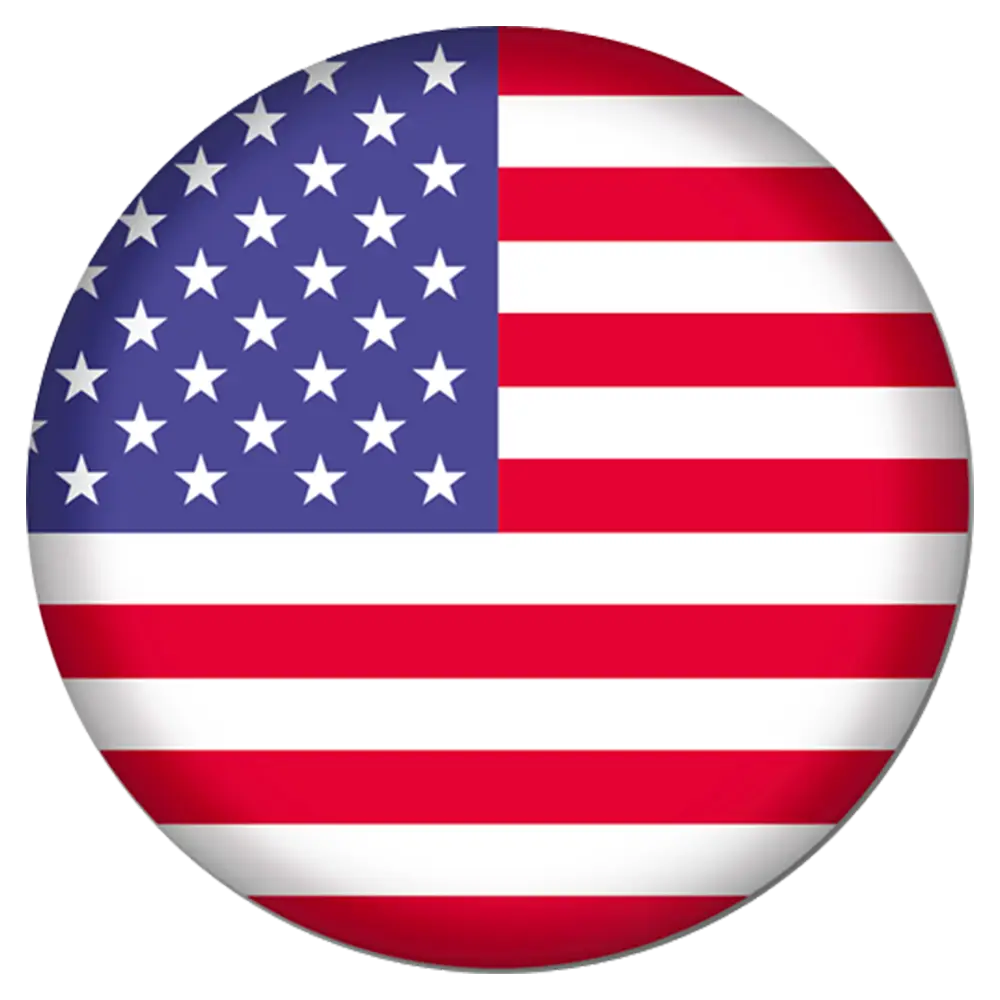 United States Flag with Stars and Stripes