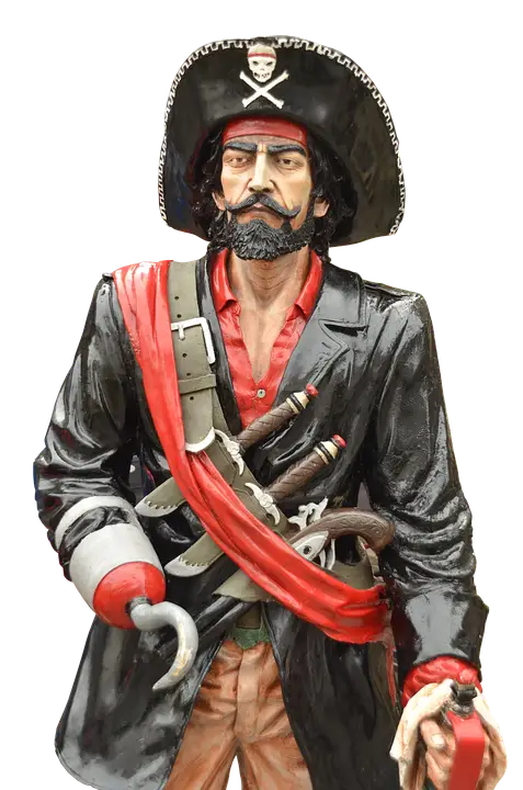 Decorative Pirate Statue
