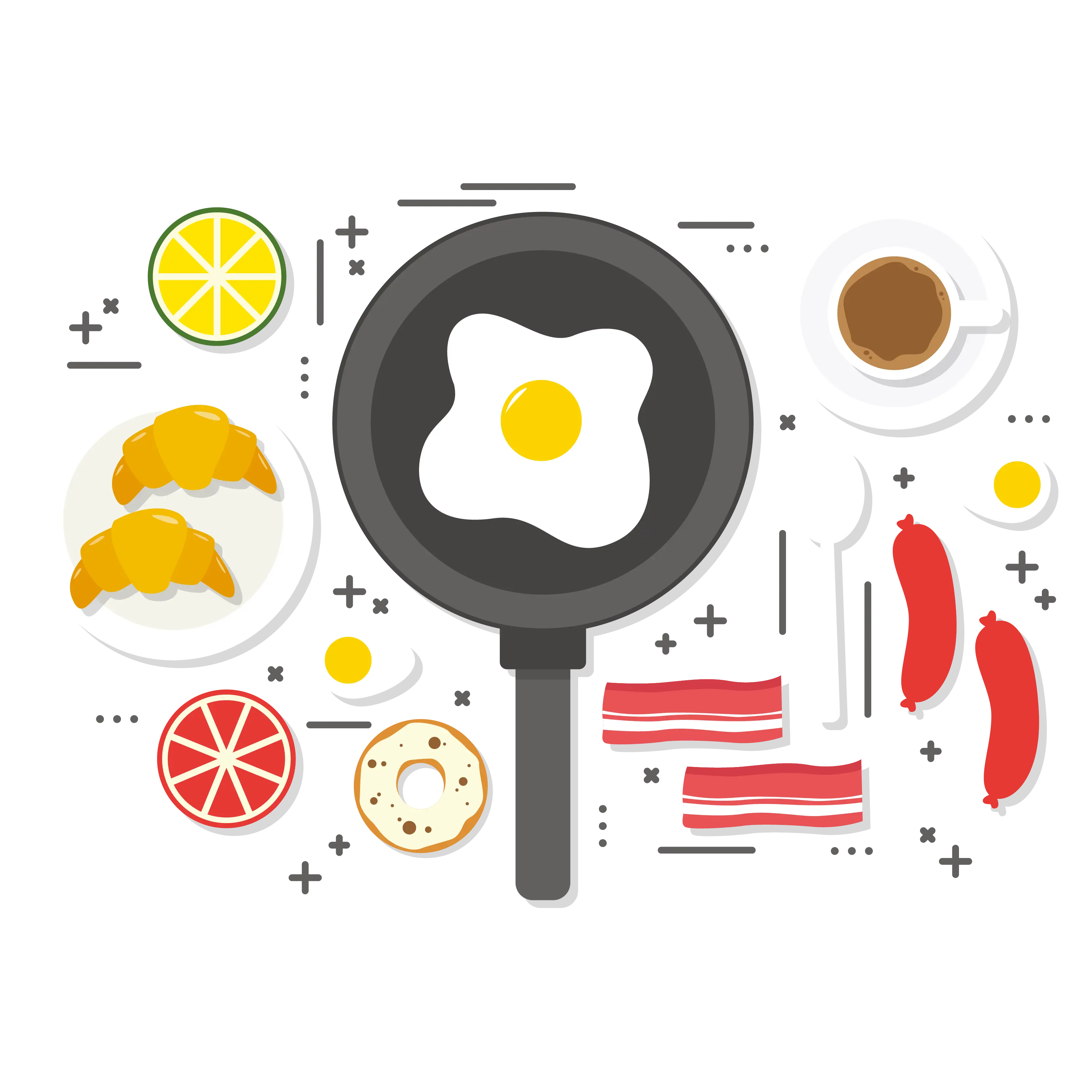Assorted Breakfast Items