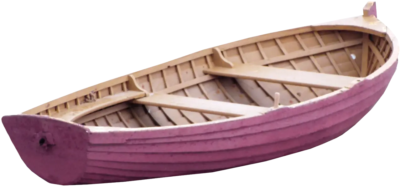 Illustration of a Small Wooden Boat