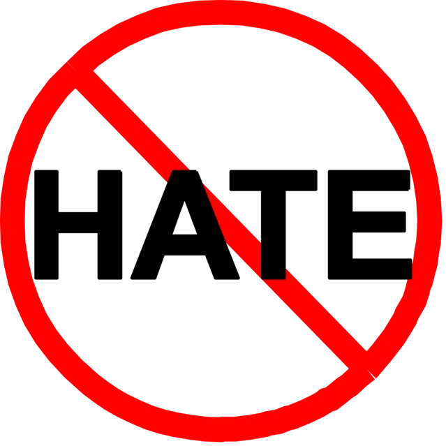No Hate Symbol for Positive Messaging