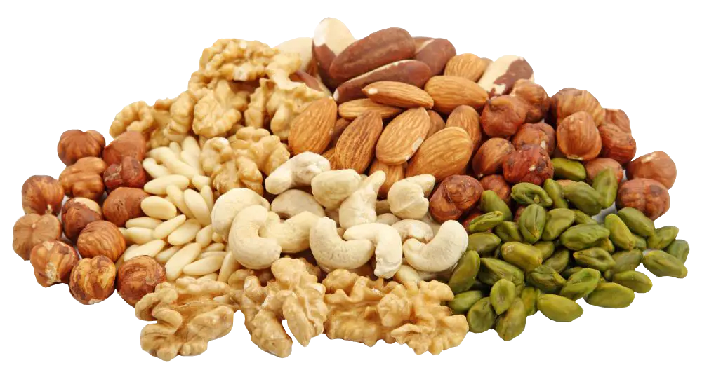 Mixed Dry Nuts for Healthy Snacking