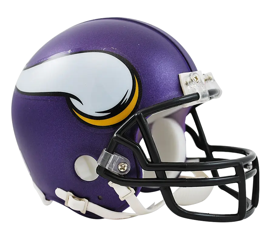 Purple Football Helmet