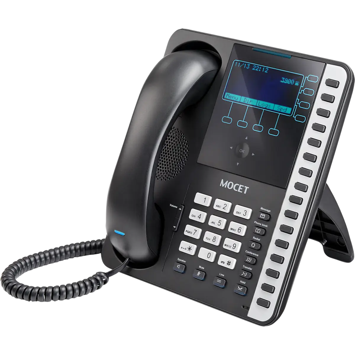 Black Office Desk Phone