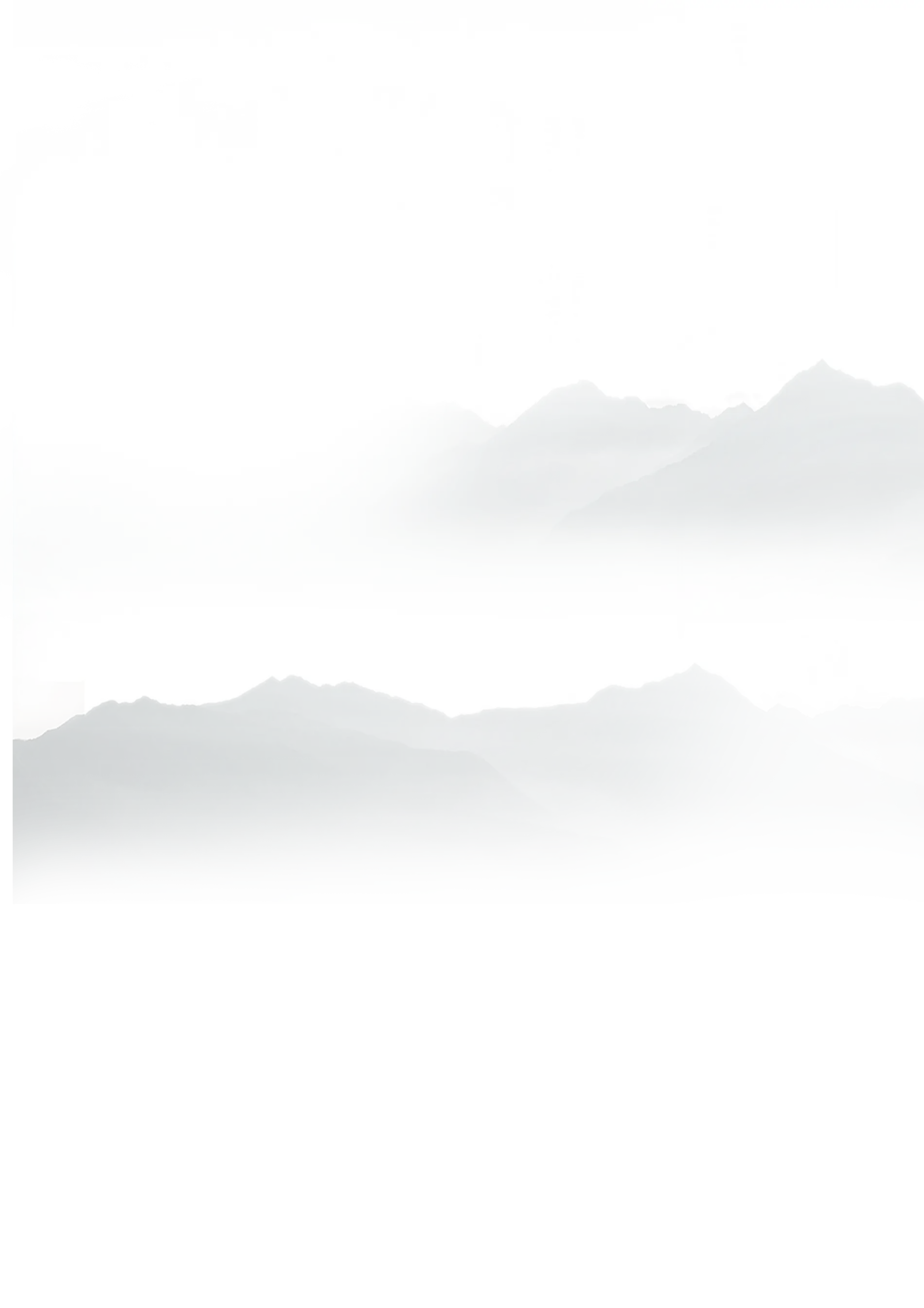 Foggy Mountain Range