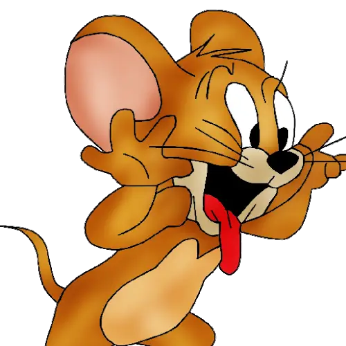 Jerry the Mouse Cartoon Illustration