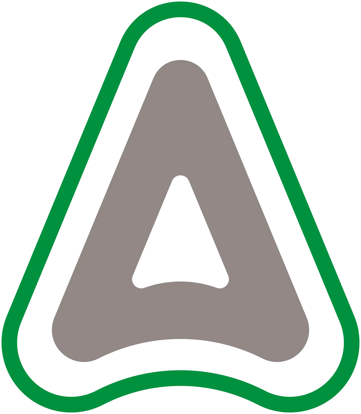 Abstract Triangle Geometric Symbol