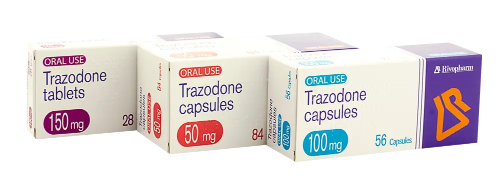 Trazodone Medication Packaging