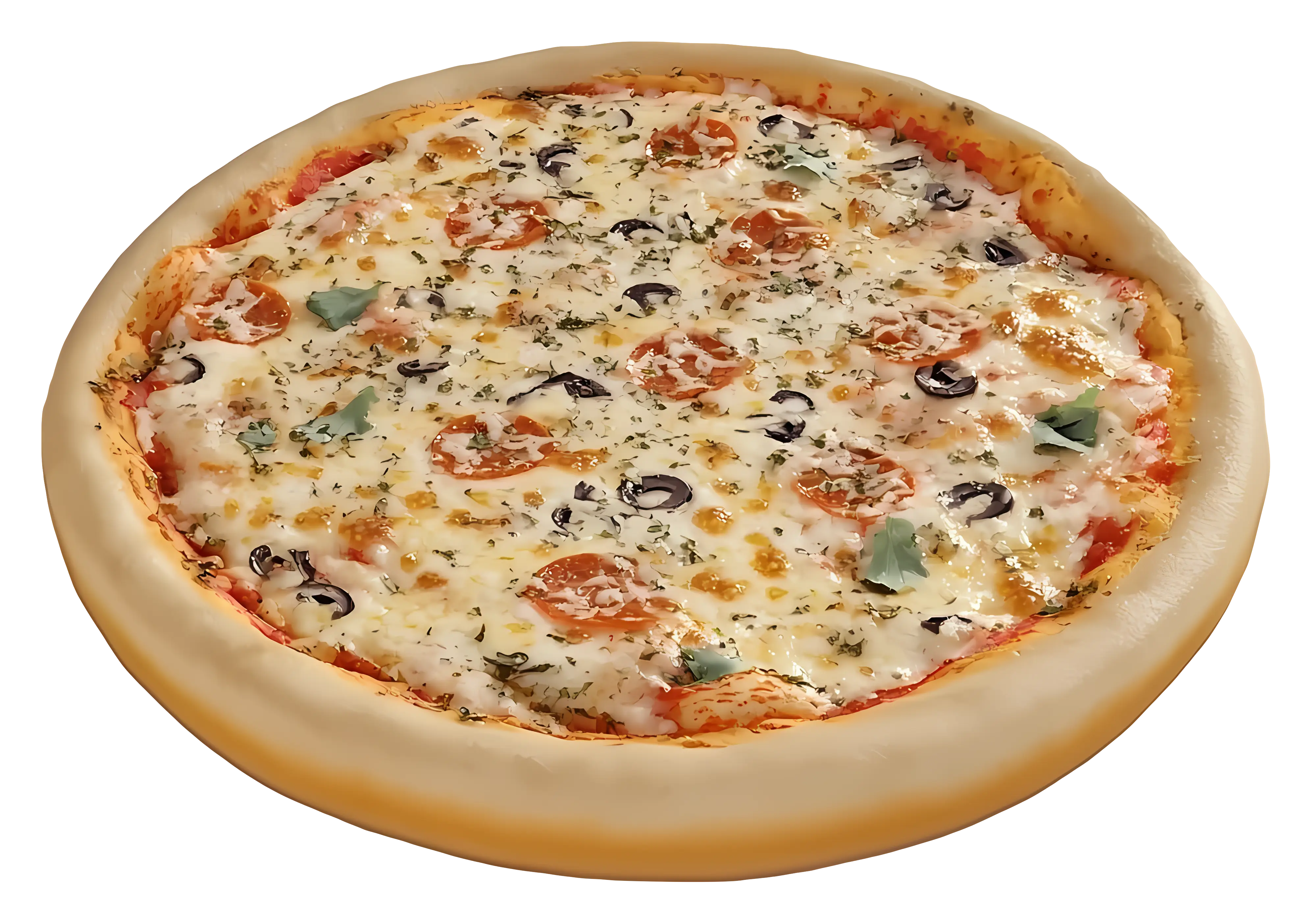 Delicious Pizza with Toppings