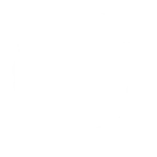Minimalist White Circular Symbol