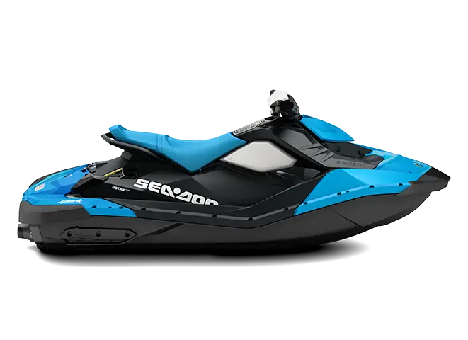 Blue and Black Jet Ski for Watersports