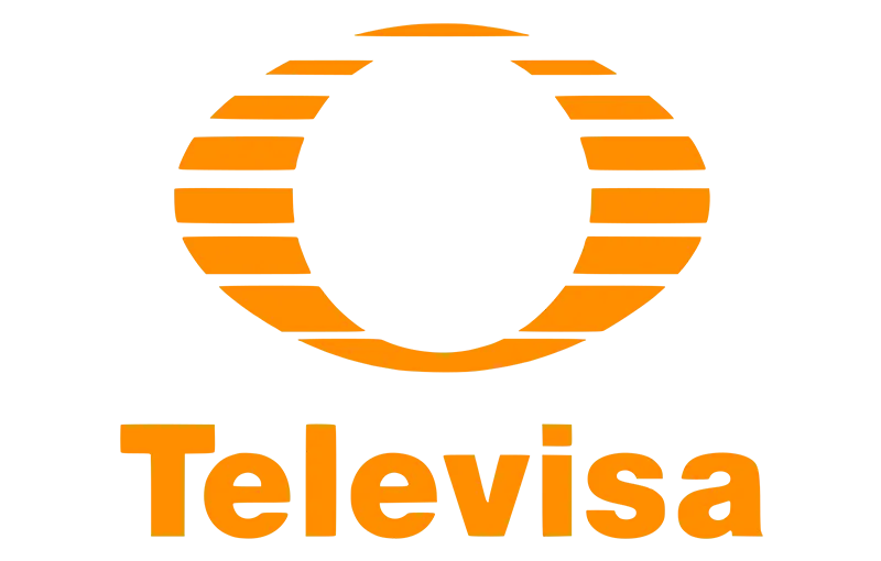 Televisa Media Logo in Orange