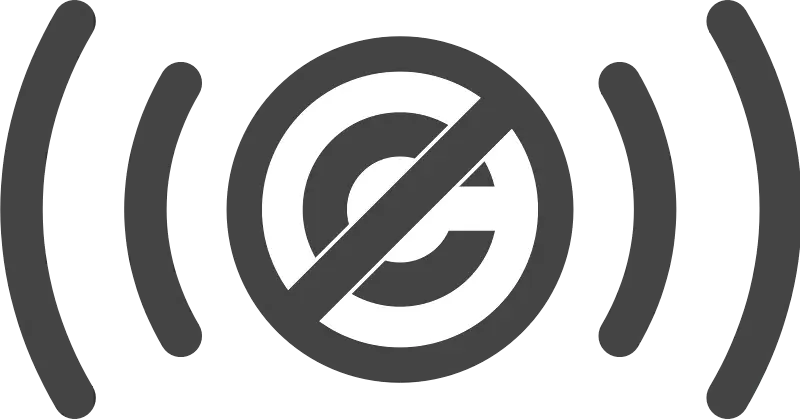 Copyright Free Symbol Illustration