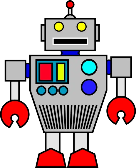 Cartoon Robot Illustration