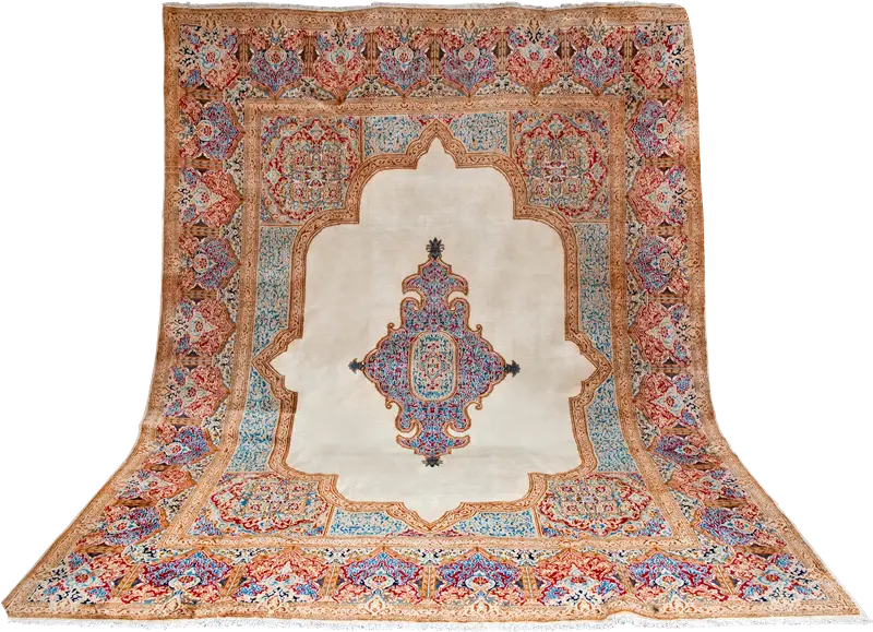 Ornate Persian-Inspired Carpet Design