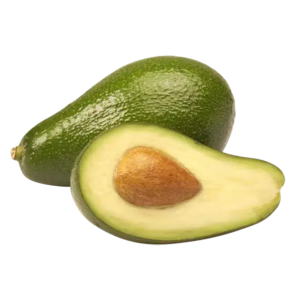 Fresh Green Avocado with Slice