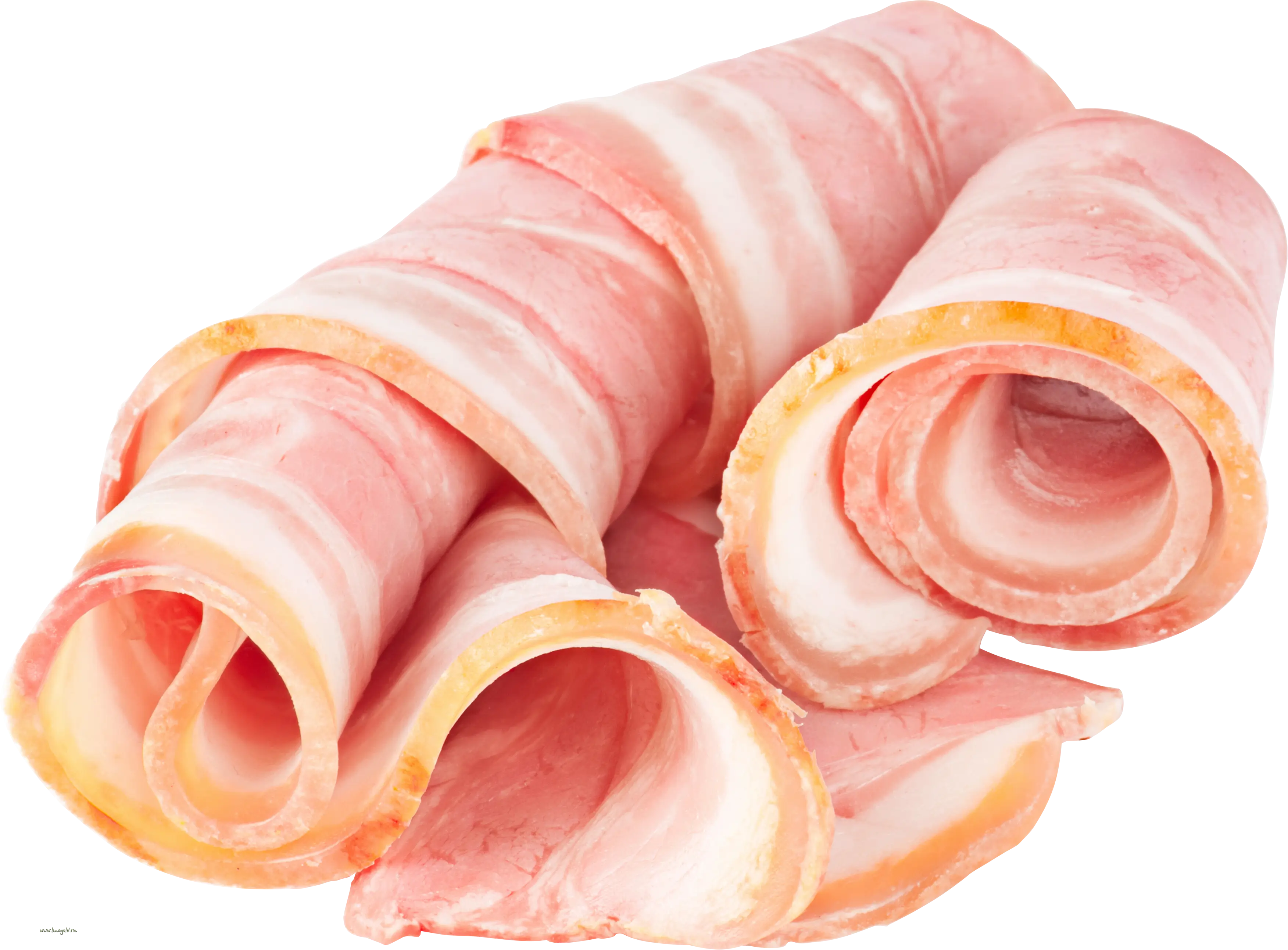 Rolled Bacon Slices