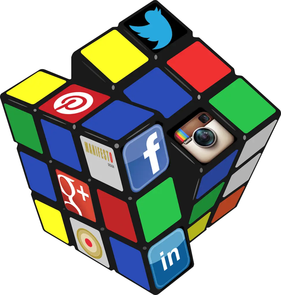 Social Media Rubik&#039;s Cube