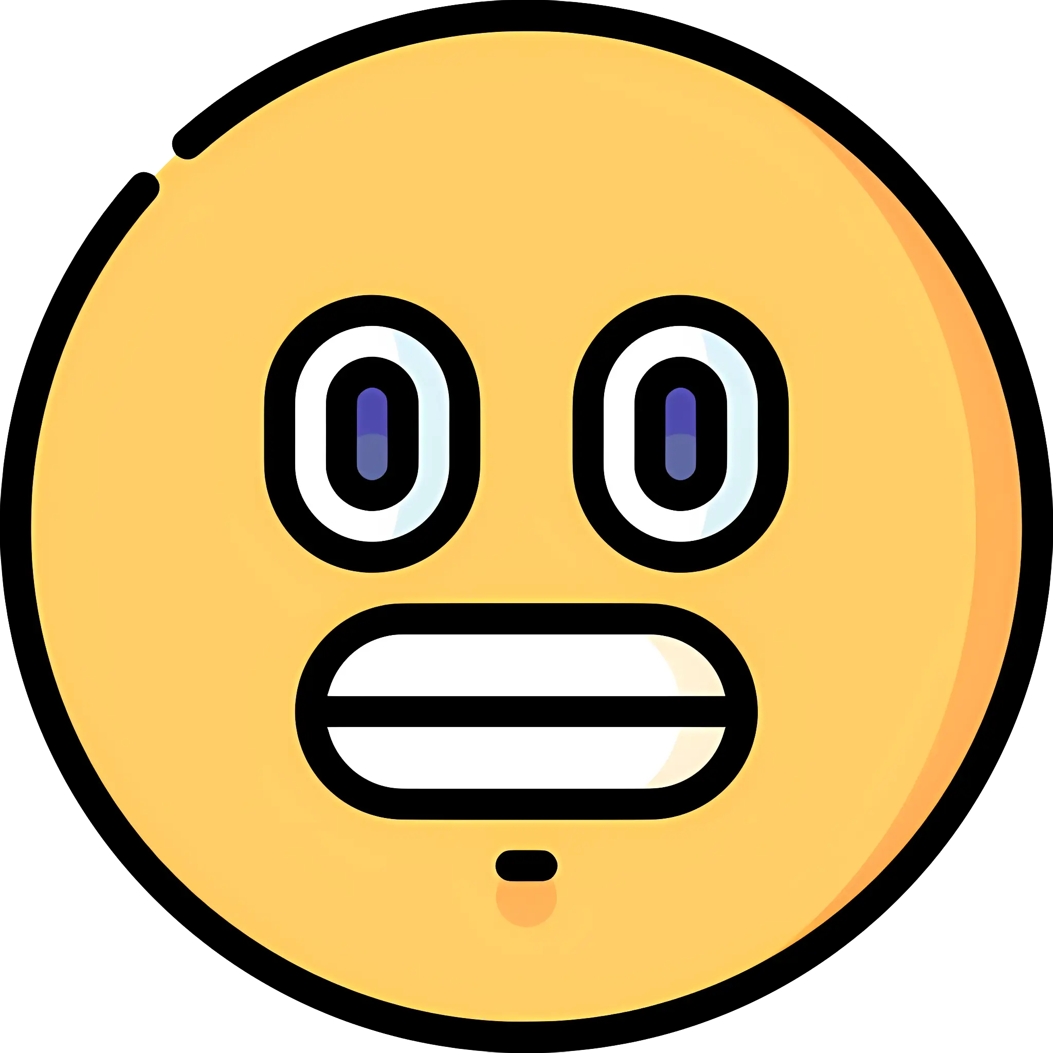 Surprised Emoji Face