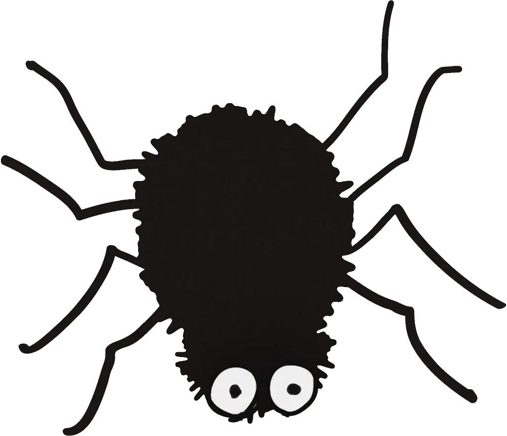 Cartoon Spider Illustration for Fun Themes