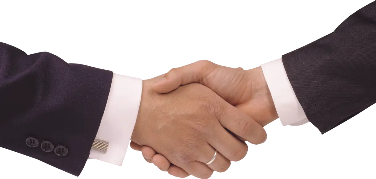 Professional Handshake Symbolizing Partnership