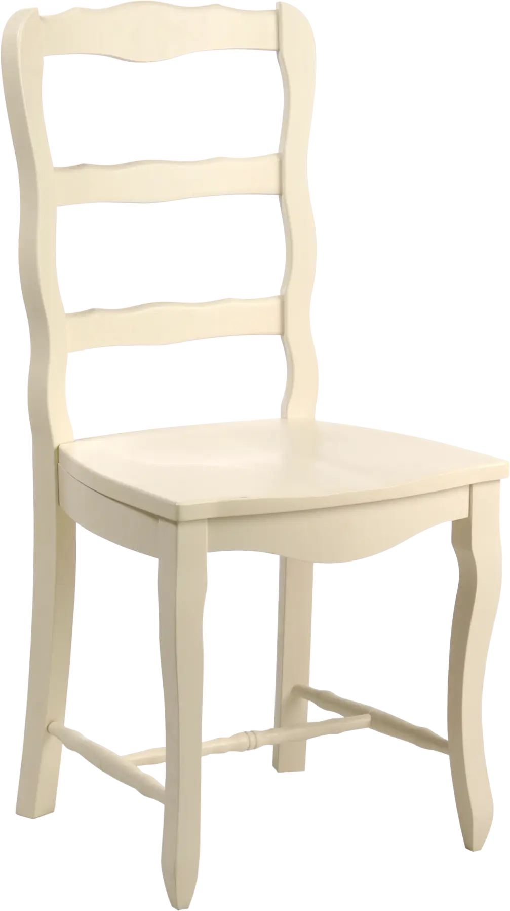Classic White Wooden Chair Design