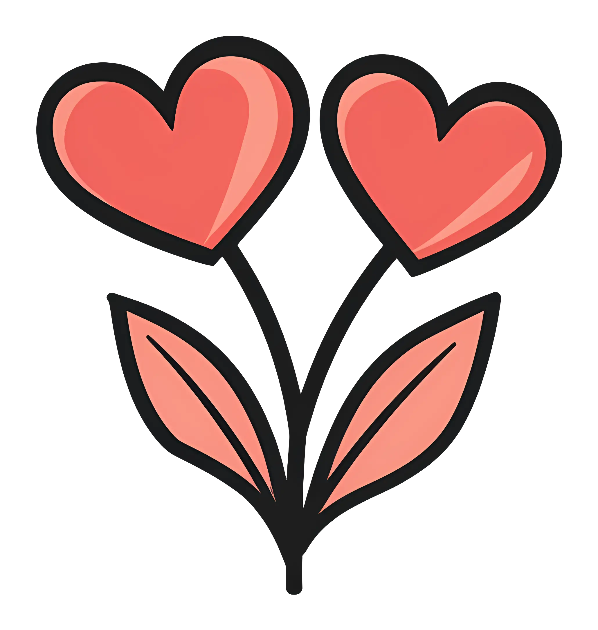 Heart Shaped Flowers
