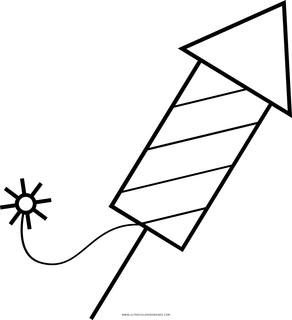 Outline of a Firework Rocket