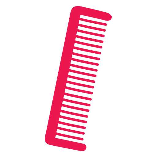 Red Comb for Hair Grooming