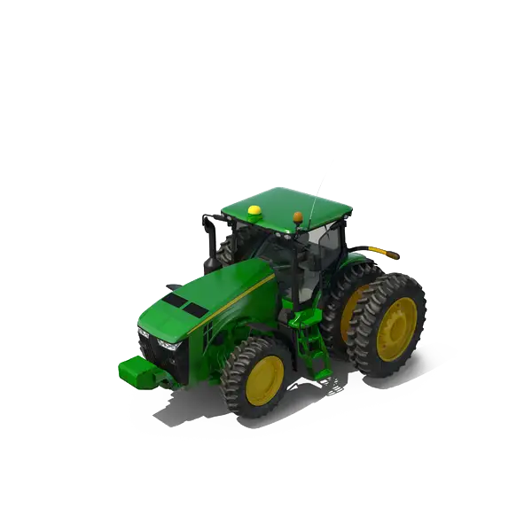 Green John Deere Tractor