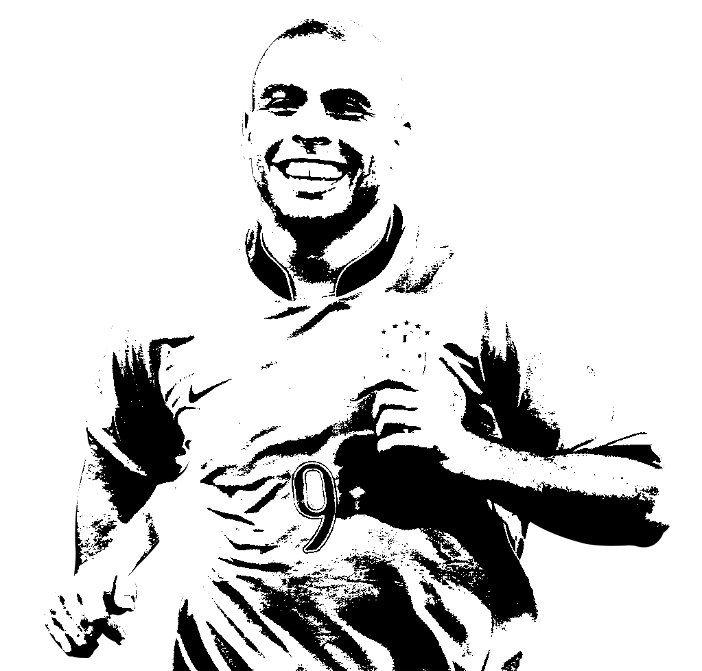 Soccer Player in Action