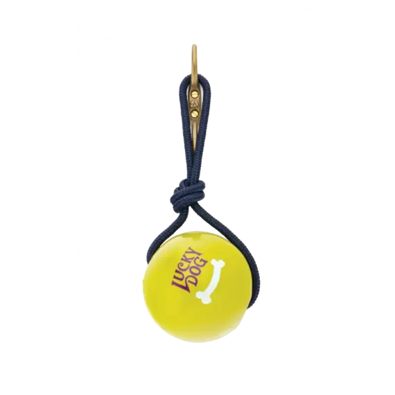 Yellow Dog Toy Ball