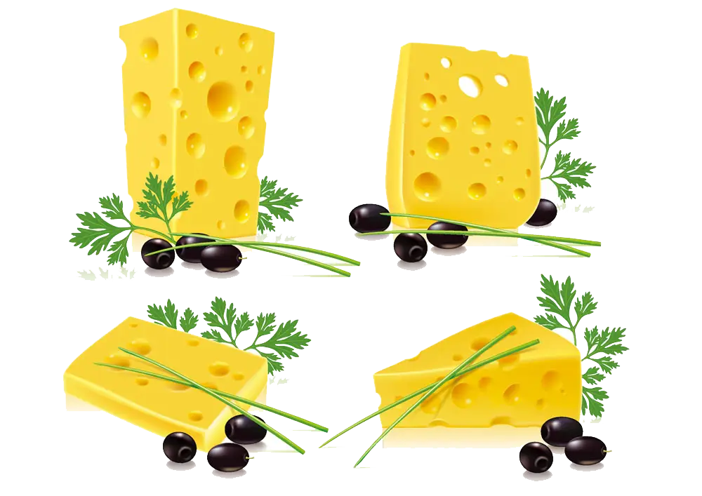 Delicious Cheese with Olives and Herbs