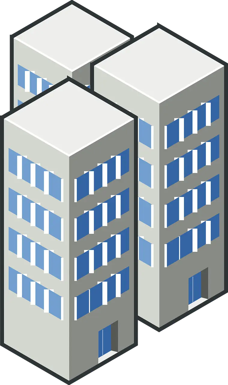 Isometric Office Buildings