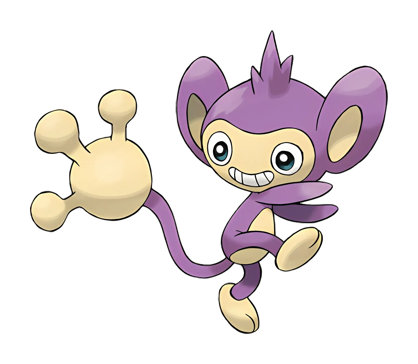 Purple Monkey Cartoon Character