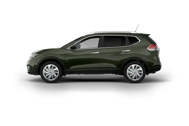 Green SUV for Family and Travel