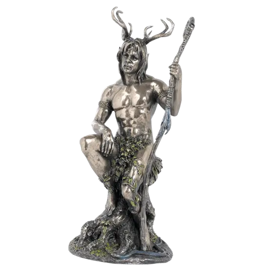 Mythical Forest God Statue
