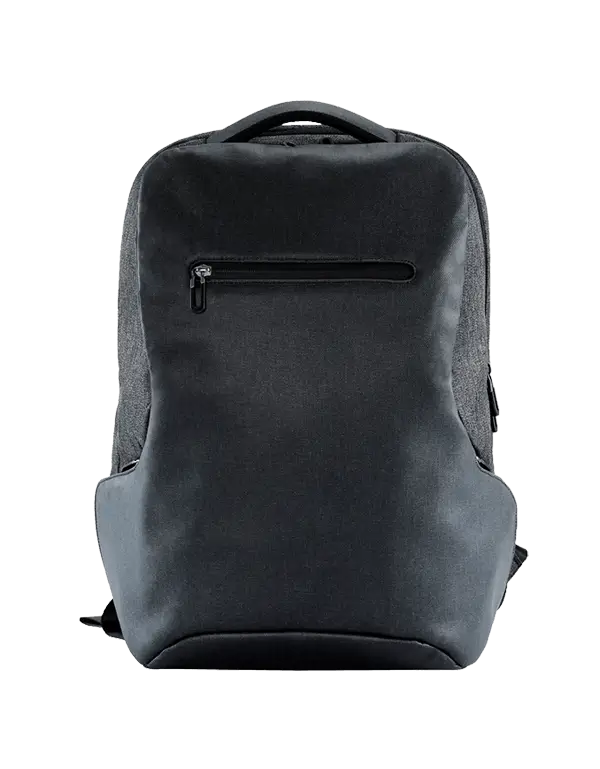 Black Backpack with Zipper