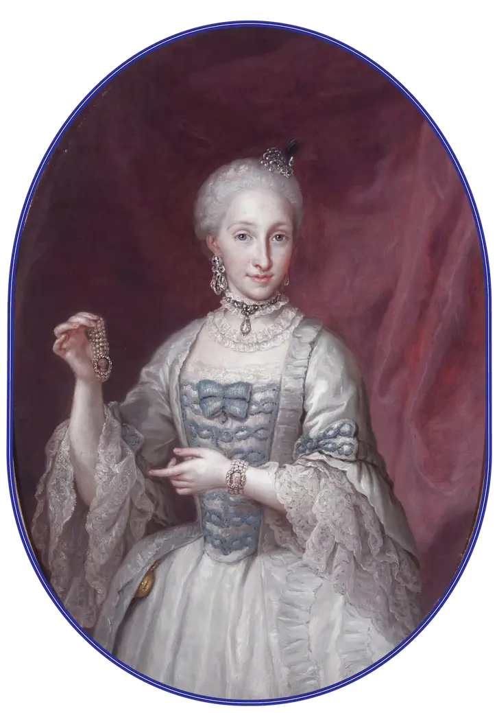 Classical Portrait Painting of a Woman