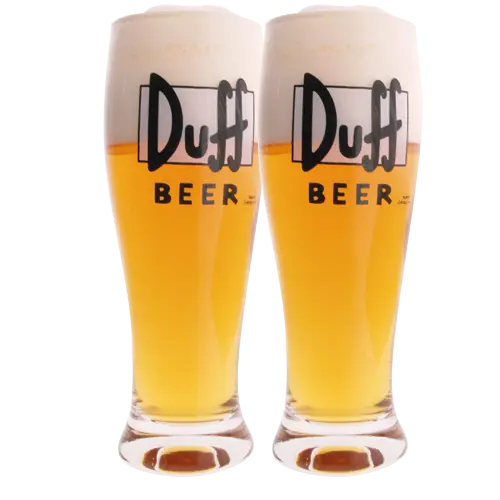 Duff Beer Glasses Set