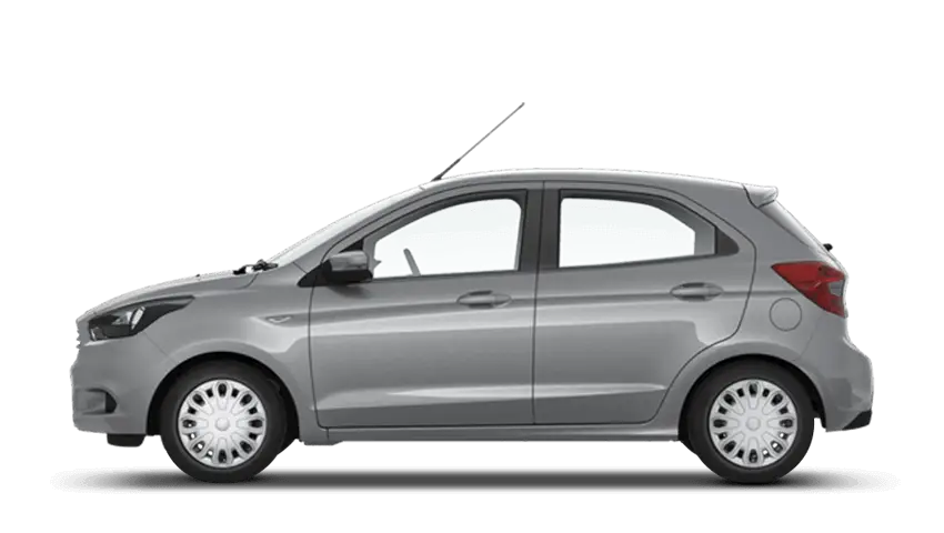 Gray Compact Hatchback Car