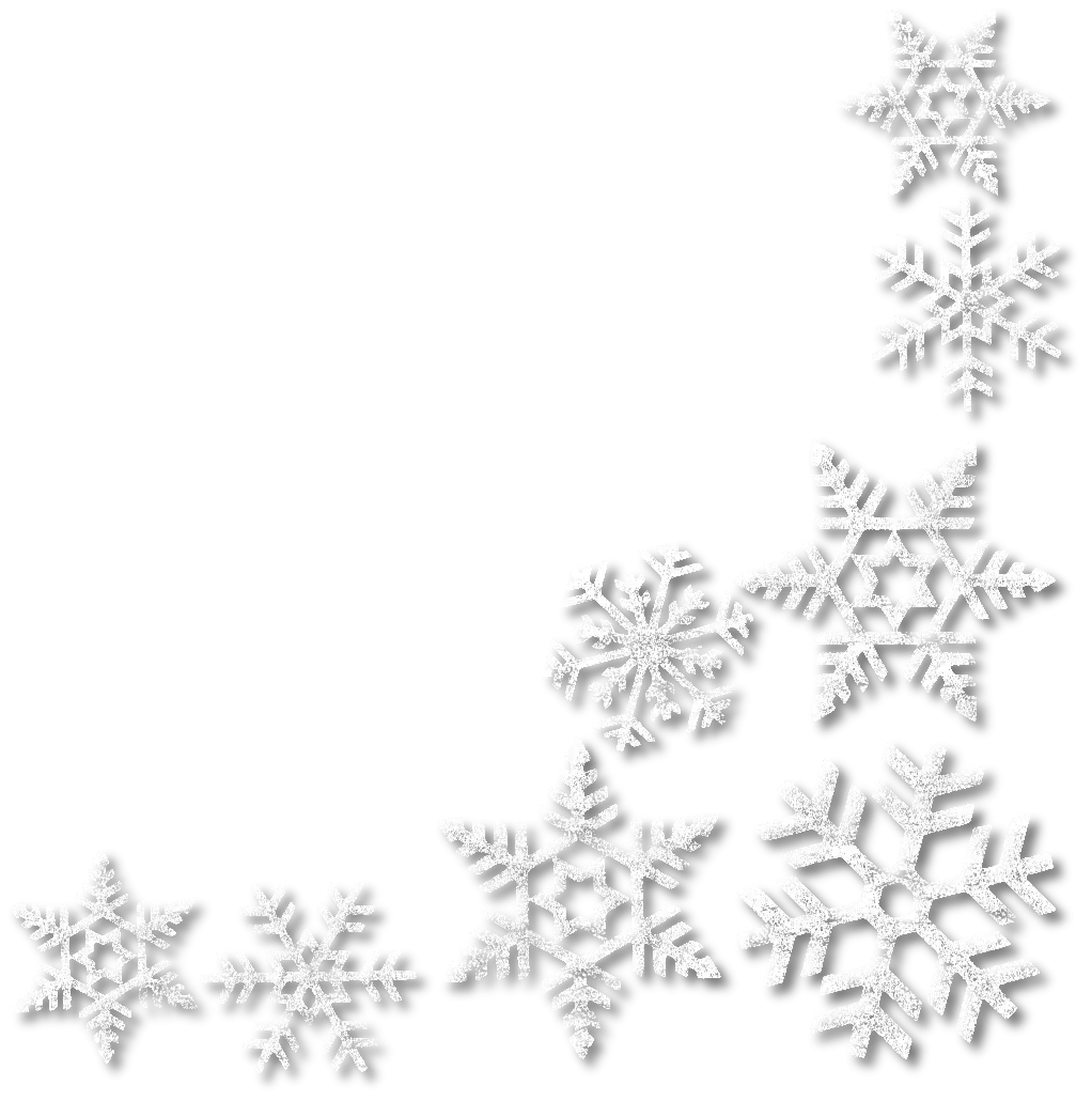 White Snowflake Decorations for Holiday Season