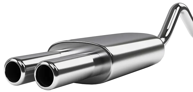 Dual Exhaust Pipe for Cars