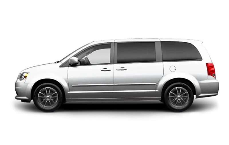 White Minivan for Comfortable Transportation