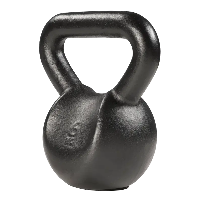 Black Kettlebell for Strength Training Workouts