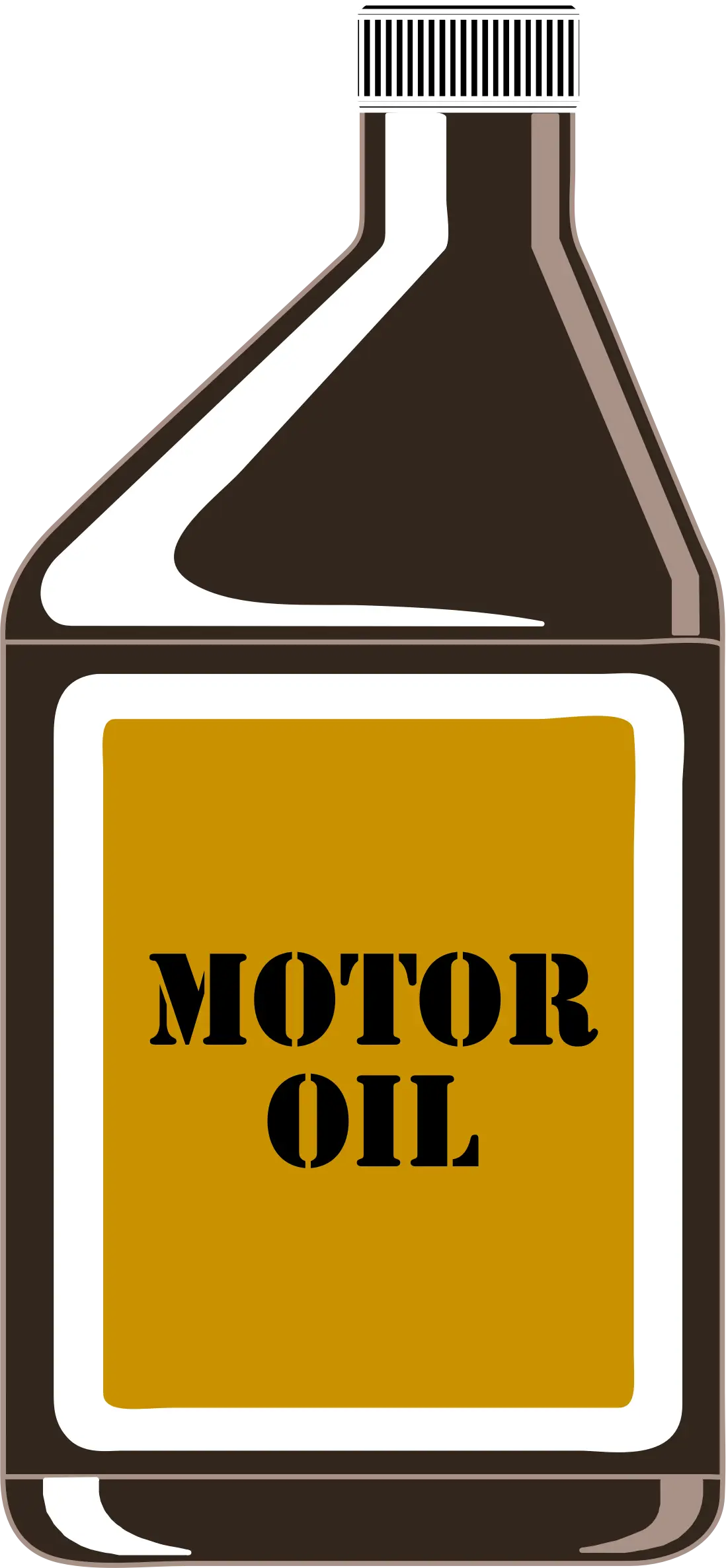 Motor Oil Container Illustration