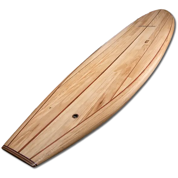 Beautiful Wooden Surfboard for Surfing Enthusiasts